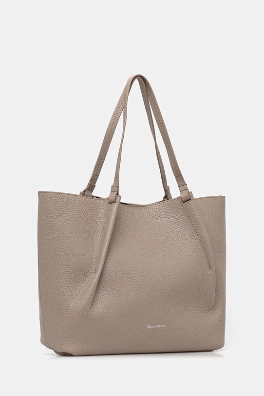 Marc O'Polo torebka skórzana 5000009281 beżowy SS26