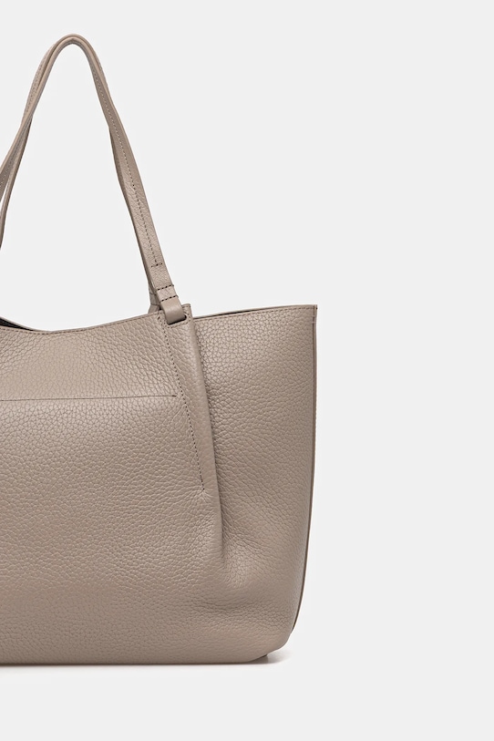 Akcesoria Marc O'Polo torebka skórzana 5000009281 beżowy