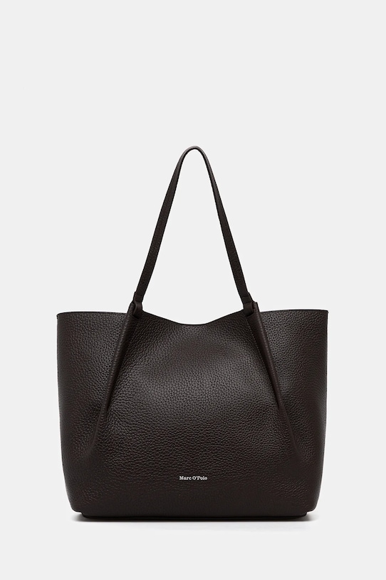 Marc O'Polo torebka skórzana skóra licowa brązowy 5000009281