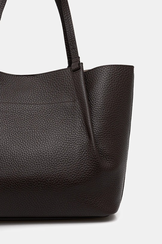 Akcesoria Marc O'Polo torebka skórzana 5000009281 brązowy