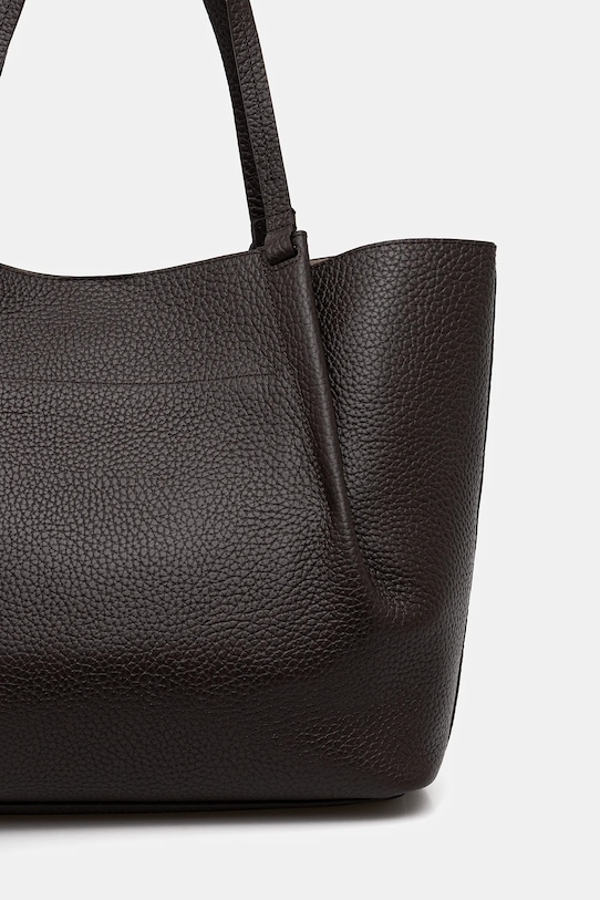 Akcesoria Marc O'Polo torebka skórzana 5000009281 brązowy