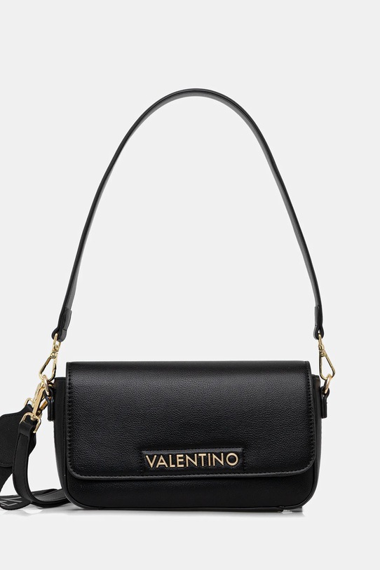 Τσάντα Valentino Bags AURY RE απομίμηση λείου δέρματος μαύρο VBS9OB09