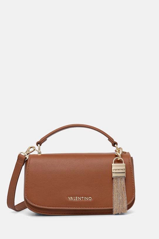 Valentino Bags torebka crossbody damska IRIDE brązowy VBS9OU09