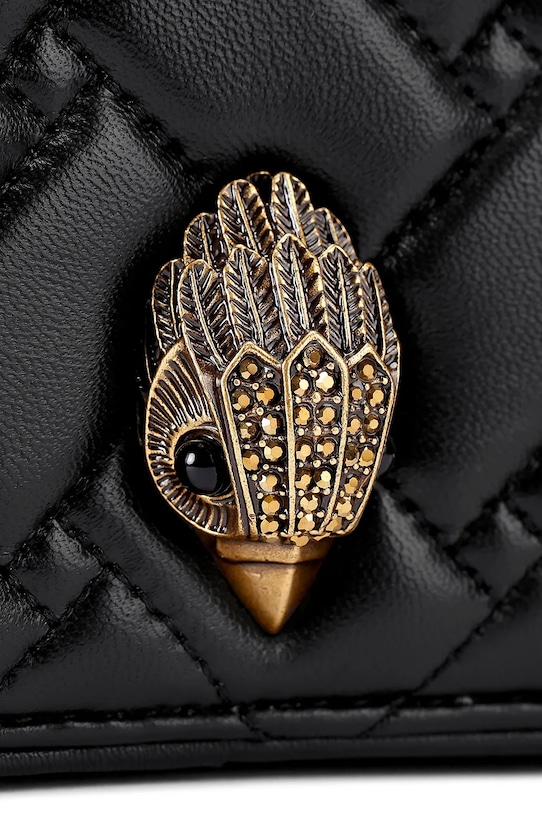 Kurt Geiger London torebka skórzana Kensington 5389100109 czarny