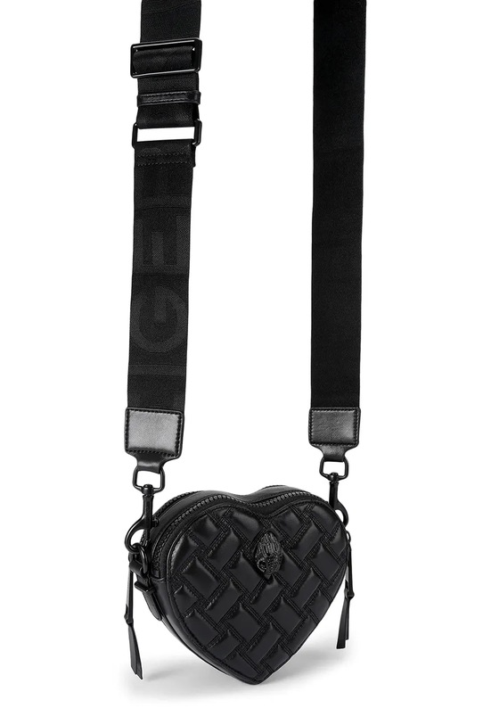 Kurt Geiger London torebka skórzana Kensington 5391100109 czarny SS26