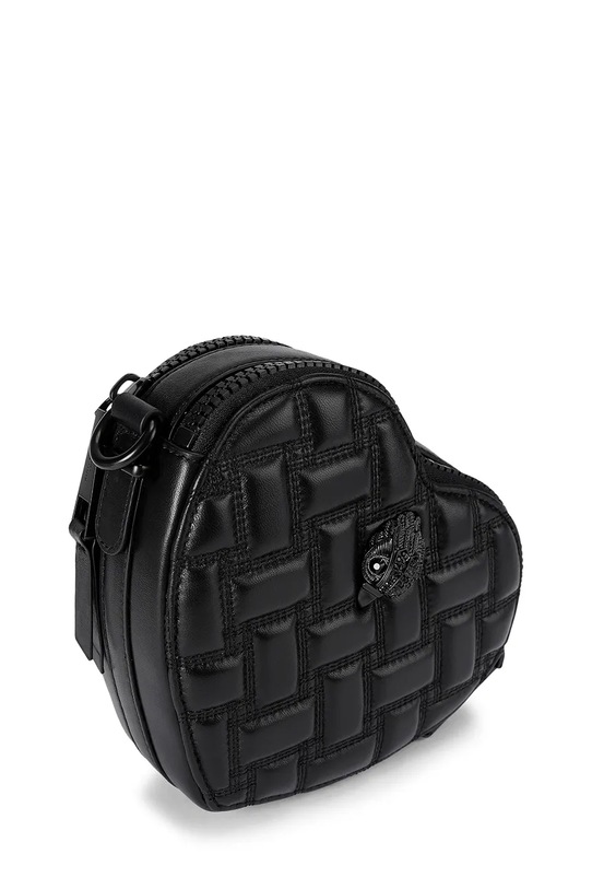 Kurt Geiger London torebka skórzana Kensington czarny 5391100109
