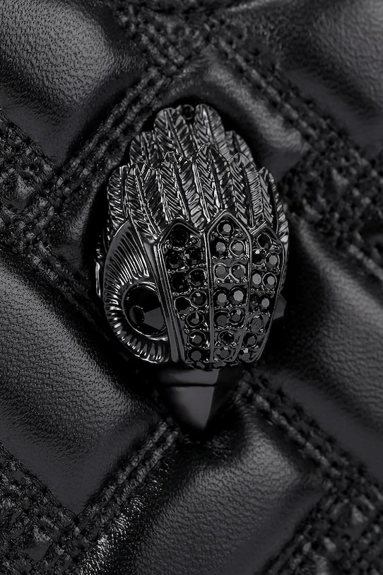 Kurt Geiger London torebka skórzana Kensington 5391100109 czarny