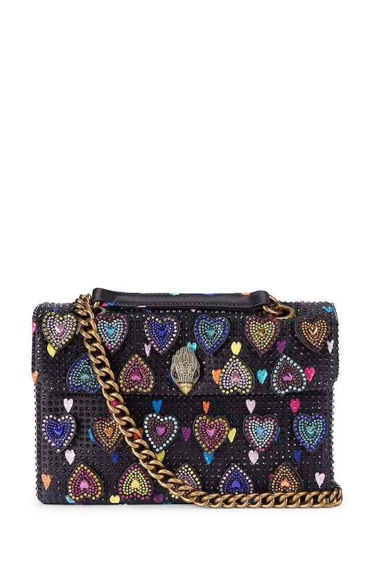 Kurt Geiger London torebka Kensington tekstylny czarny 5382605609