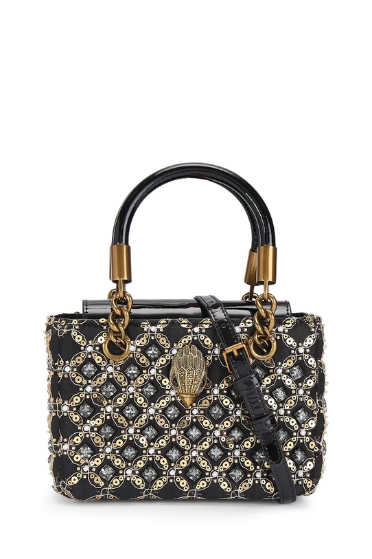 Kurt Geiger London torebka Kensington skóra licowa czarny 5380505609