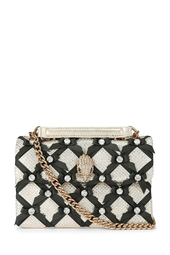 Kurt Geiger London torebka Kensington nie mieści A4 beżowy 5383309609