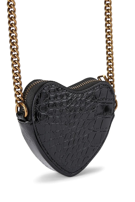 Akcesoria Kurt Geiger London torebka skórzana 9548400409 czarny