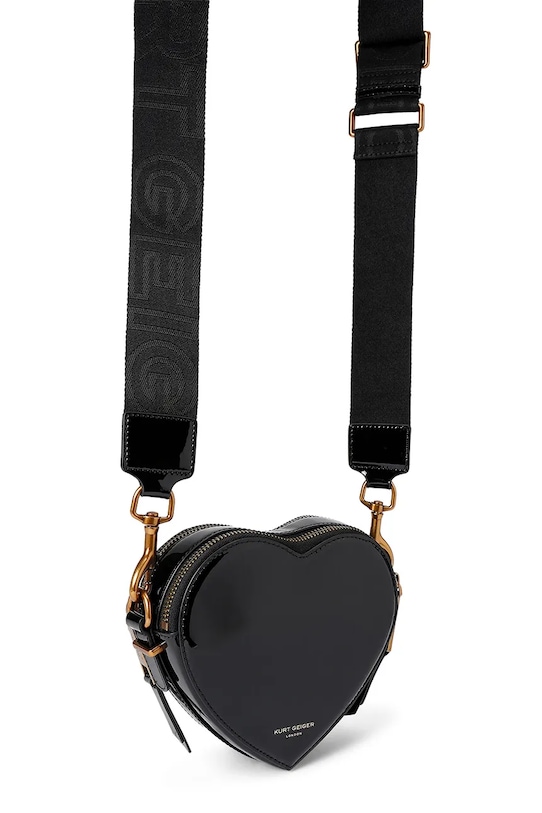 Akcesoria Kurt Geiger London torebka skórzana Shoreditch 5391000309 czarny