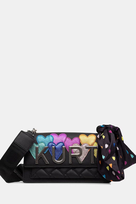 Kurt Geiger London borsetta Shoreditch stampa all-over nero 5383809339