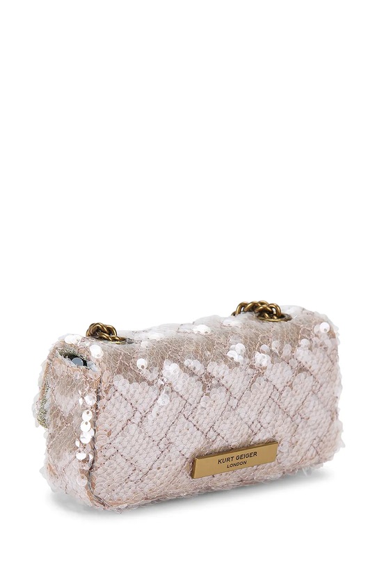 Akcesoria Kurt Geiger London torebka Pimlico 5377643779 beżowy