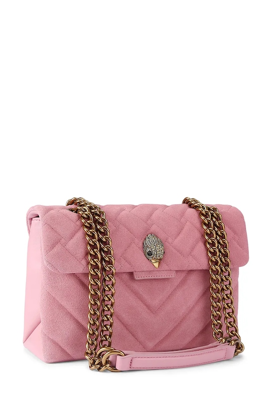 Kurt Geiger London torebka skórzana Kensington 5021598219 różowy SS26