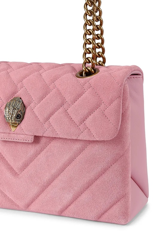 Kurt Geiger London torebka skórzana Kensington różowy 5021598219