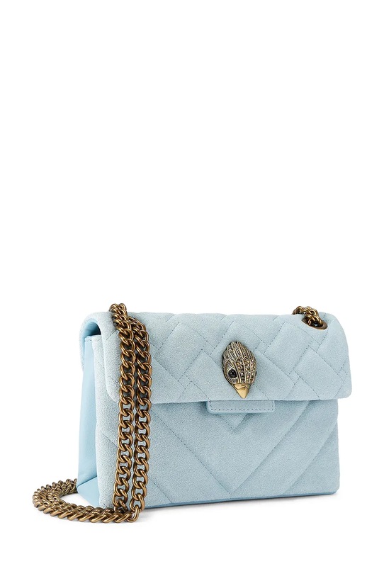 Kurt Geiger London torebka skórzana Kensington 5017382219 niebieski SS26