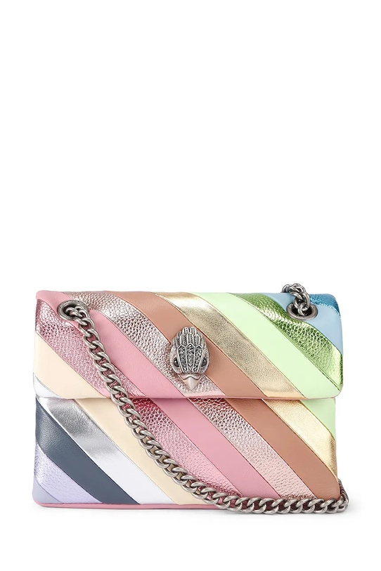 Kurt Geiger London poșetă de piele Kensington nu incape in A4 multicolor 5371099109