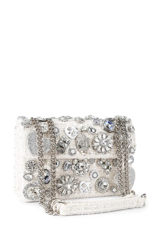 Kurt Geiger London torebka Kensington 4857215600 srebrny SS26