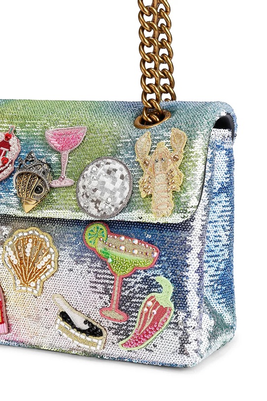 Сумочка Kurt Geiger London Kensington срібний 5379367779