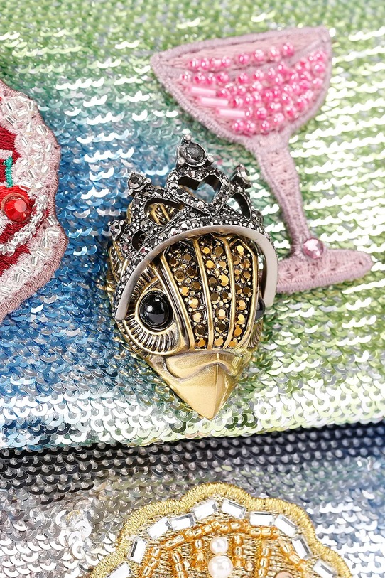 Сумочка Kurt Geiger London Kensington 5379367779 срібний