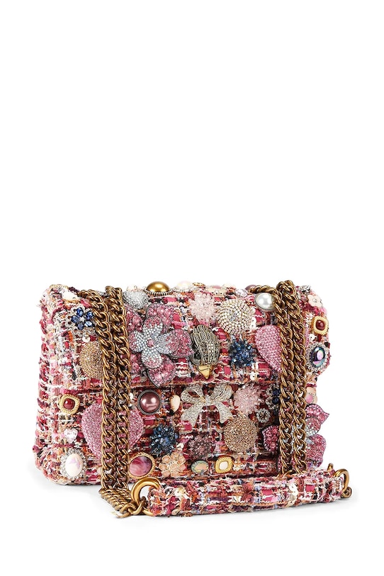 Kurt Geiger London torebka Kensington 4857257609 bordowy SS26