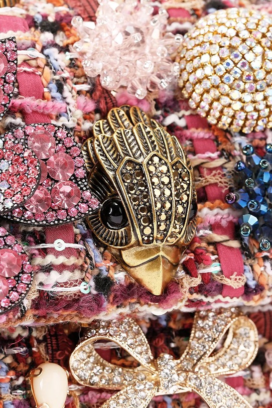 Kurt Geiger London torebka Kensington 4857257609 bordowy