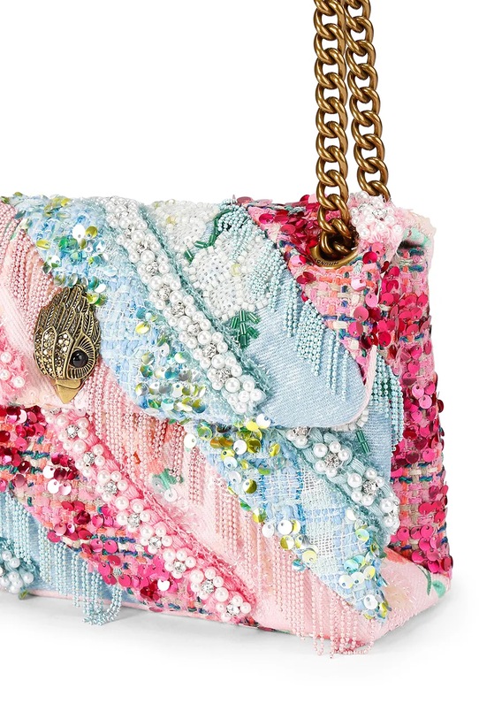 Kabelka Kurt Geiger London Kensington modrá 5384086609