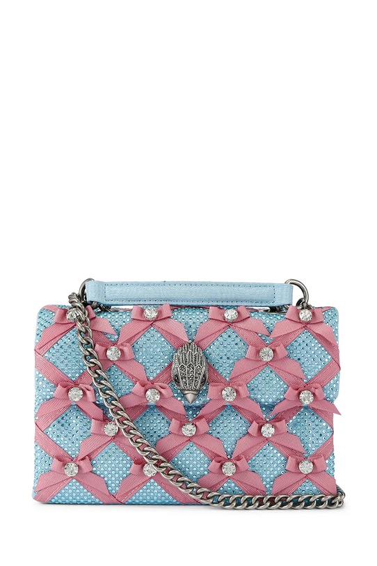 Kurt Geiger London borsetta Kensington applique blu 5383389609