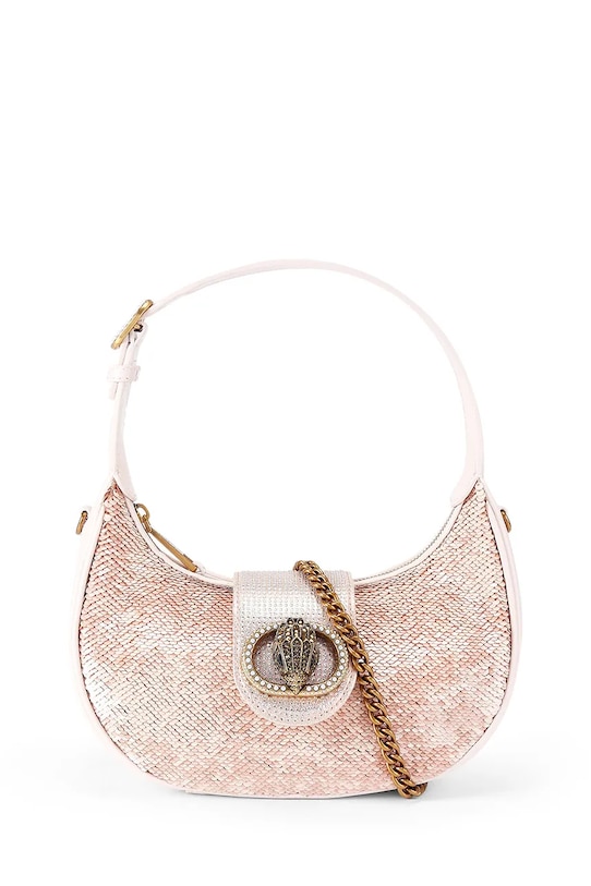 Kabelka Kurt Geiger London Chelsea textilný ružová 3601153779