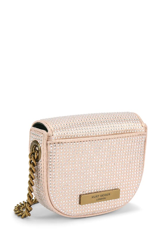 Akcesoria Kurt Geiger London torebka Chelsea 4712124609 beżowy