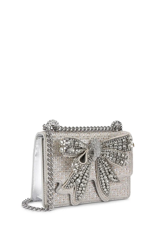 Kurt Geiger London torebka Shoreditch 508263609 srebrny SS26