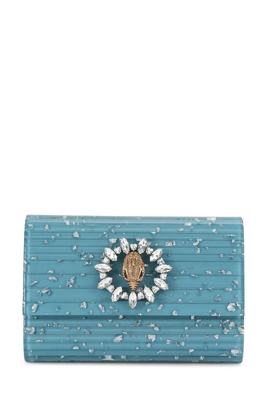 Клатч Kurt Geiger London синтетический голубой 5374282979