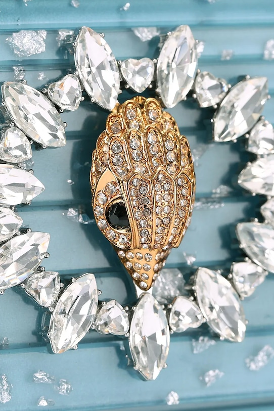 Клатч Kurt Geiger London голубой 5374282979