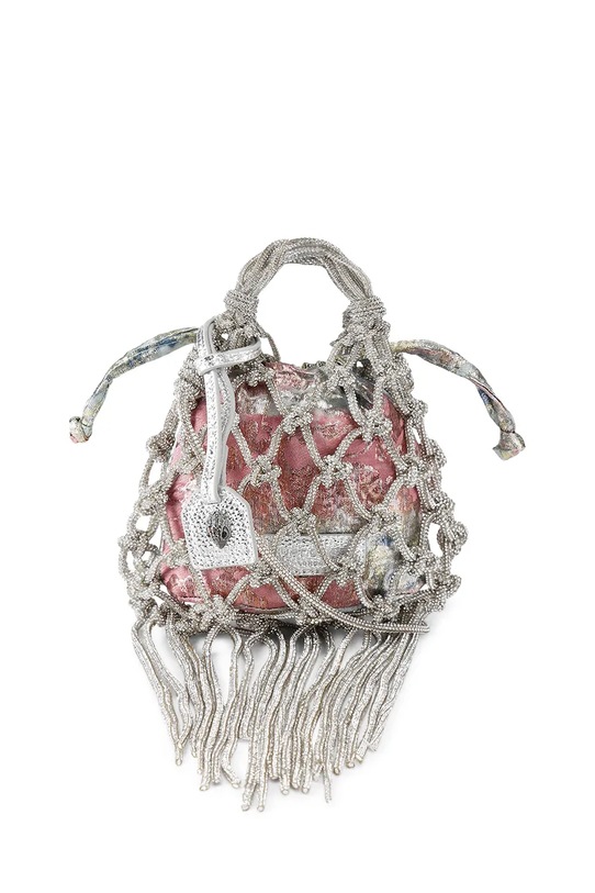 Kurt Geiger London torebka nie mieści A4 srebrny 5032467999