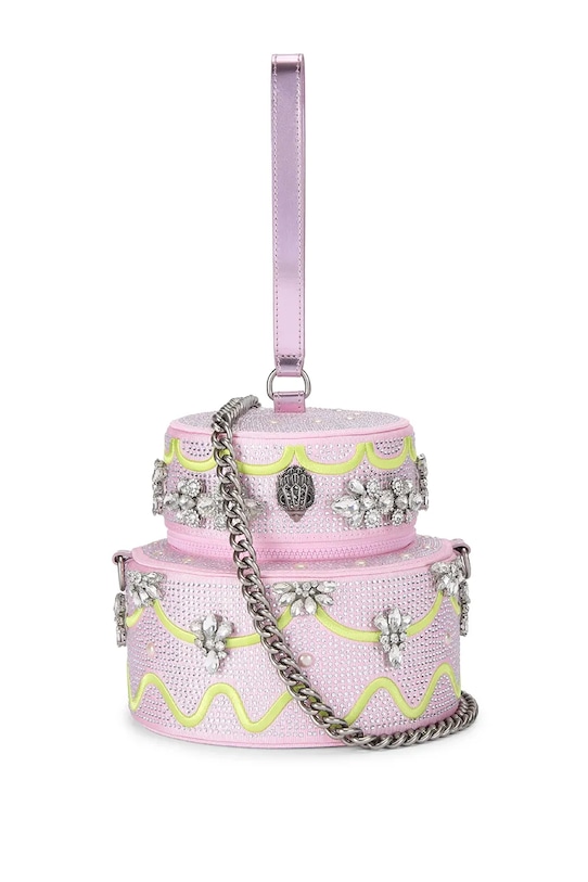 Kurt Geiger London poșetă cu modele roz 5370353609