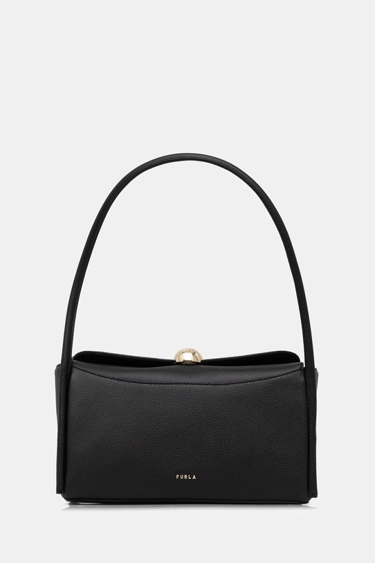 Kožená kabelka Furla Nicole M Boston Bag WB01883.BX4296.O6000 černá SS26