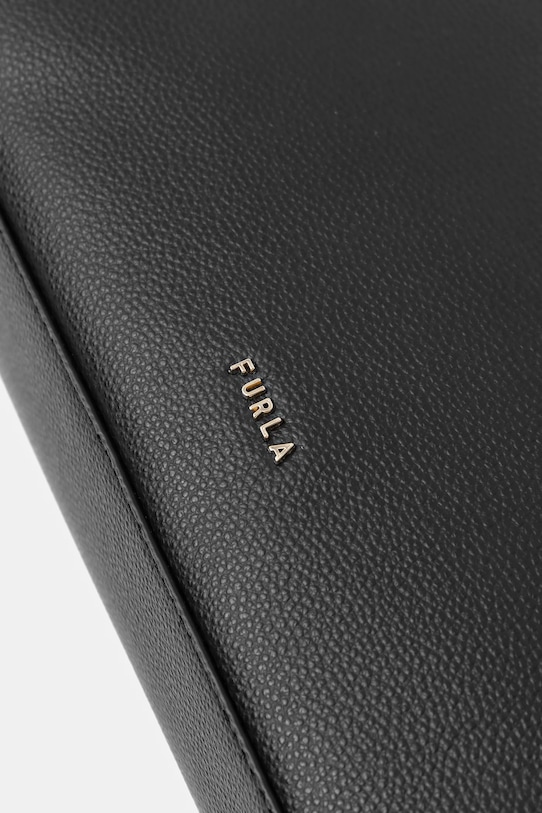 Furla torebka skórzana Nicole M Boston Bag WB01883.BX4296.O6000 czarny