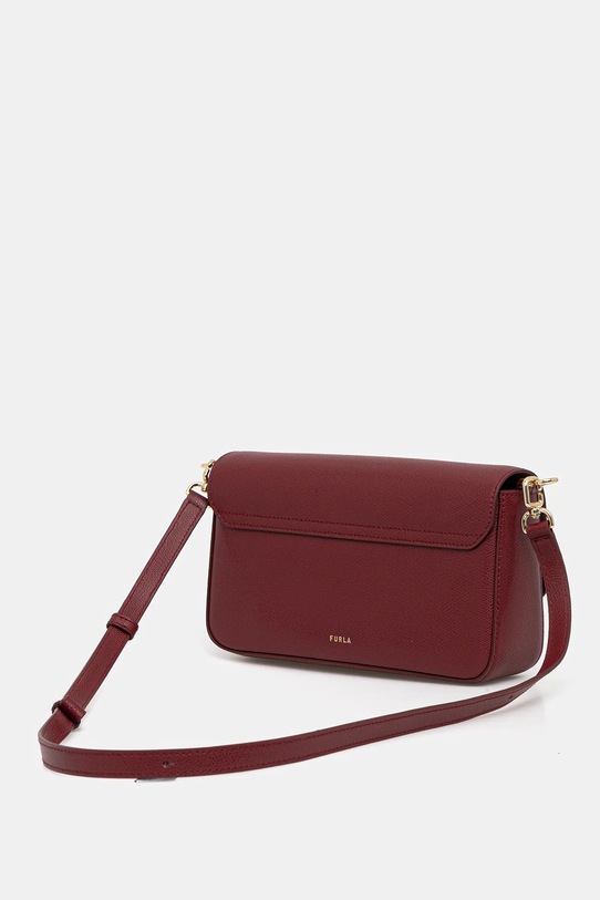 Akcesoria Furla torebka skórzana WB01826.ARE000.CGQ00 czerwony