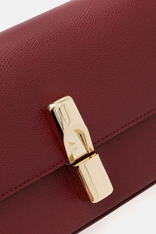 Furla torebka skórzana czerwony WB01826.ARE000.CGQ00