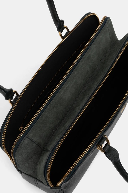 Furla torebka skórzana Giulia M Boston Bag WB01871.BX0460.4491S zielony