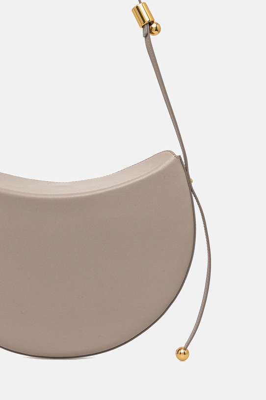 Akcesoria Furla torebka skórzana Moonstone M Shoulder Bag WB01868.BX3104.4488S beżowy