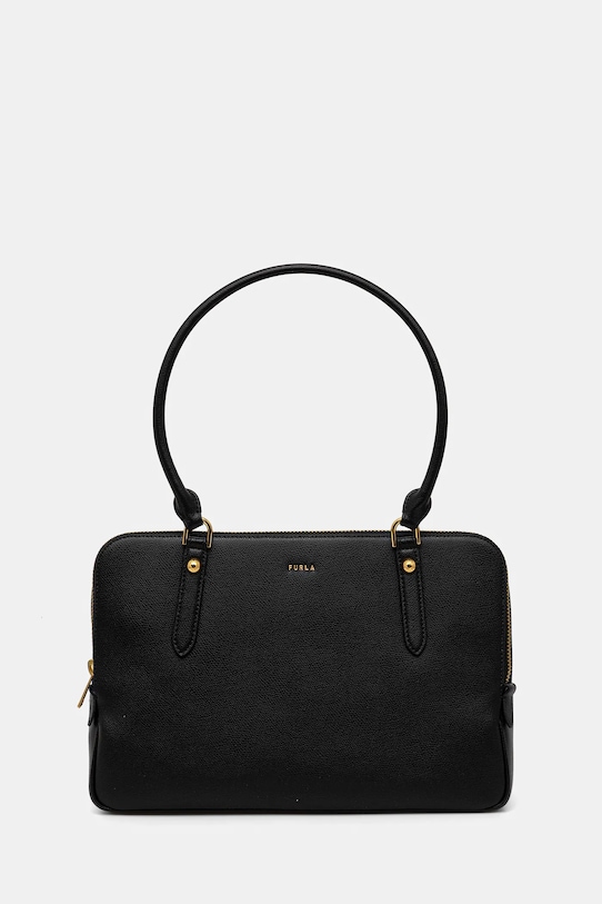 Furla torebka Giulia L Boston Bag skóra licowa czarny WB01872.BX0460.O6000