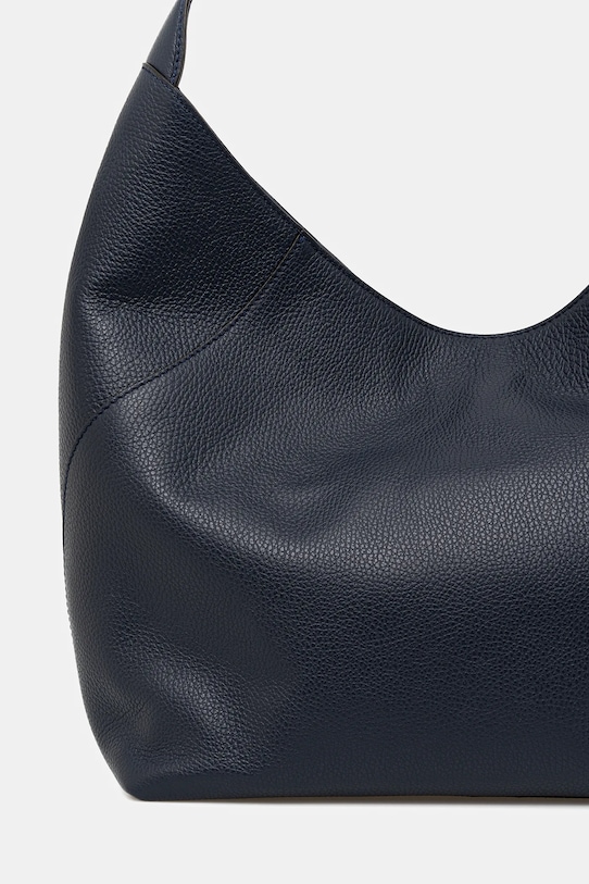 Akcesoria Furla torebka skórzana Lara L Hobo WB01876.HSF000.2676S granatowy