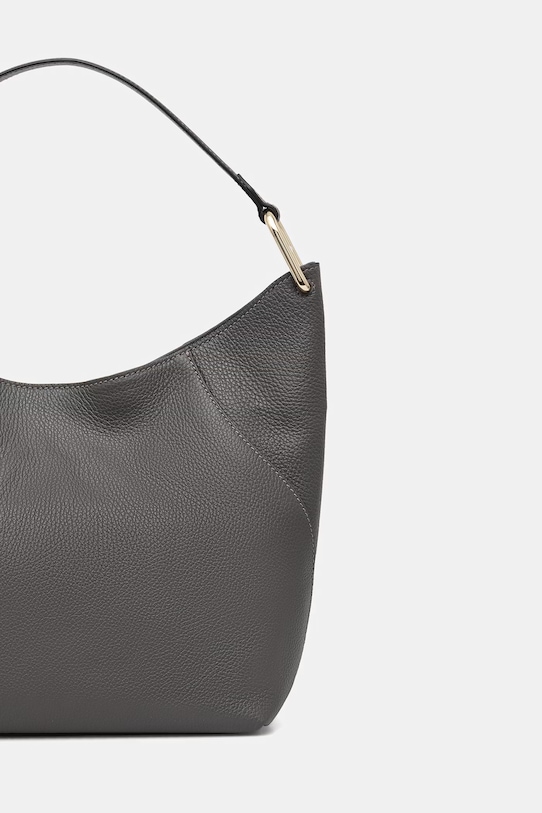 Akcesoria Furla torebka skórzana Lara M Hobo WB01900.HSF000.4283S szary