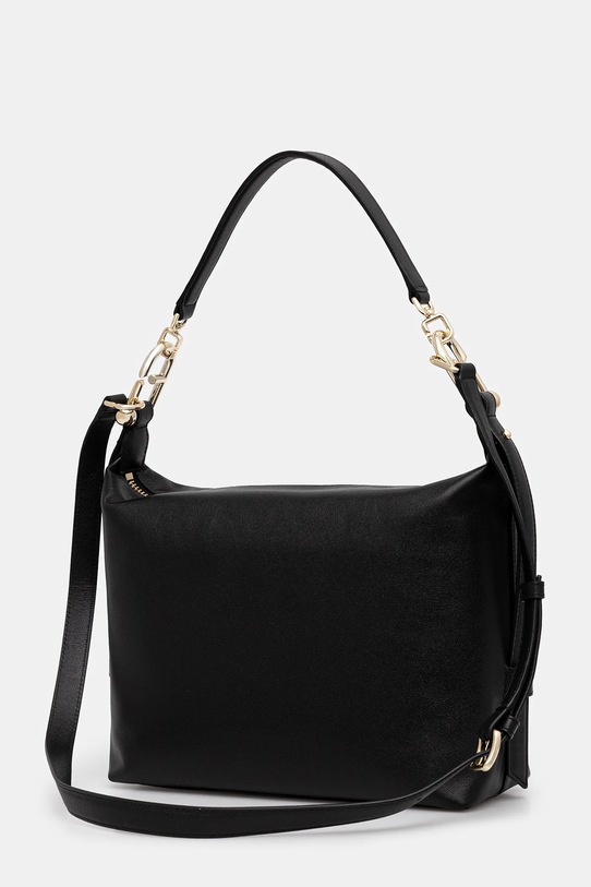 Akcesoria Furla torebka skórzana Tonie M Hobo WB01964.BX2045.O6000 czarny