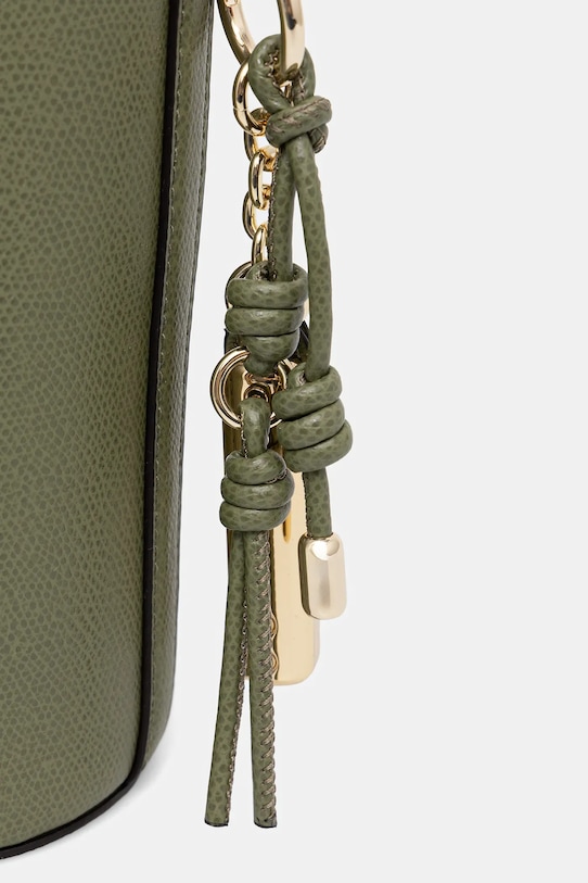 Furla torebka skórzana zielony WE00859.ARE000.4555S