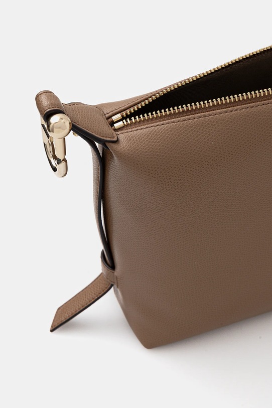 Furla torebka skórzana Tonie Mini Hobo WE00877.A.0023.4489S brązowy