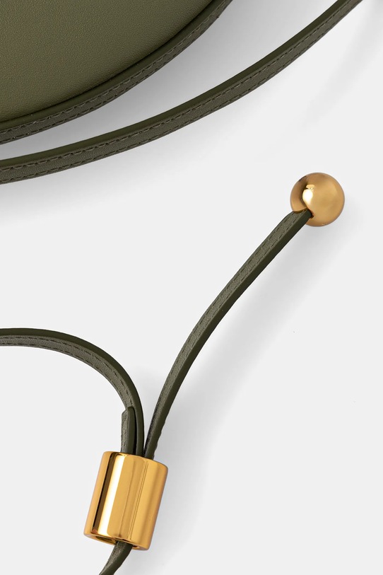 Furla torebka skórzana Moonstone M Shoulder Bag zielony WB01868.BX3104.4555S