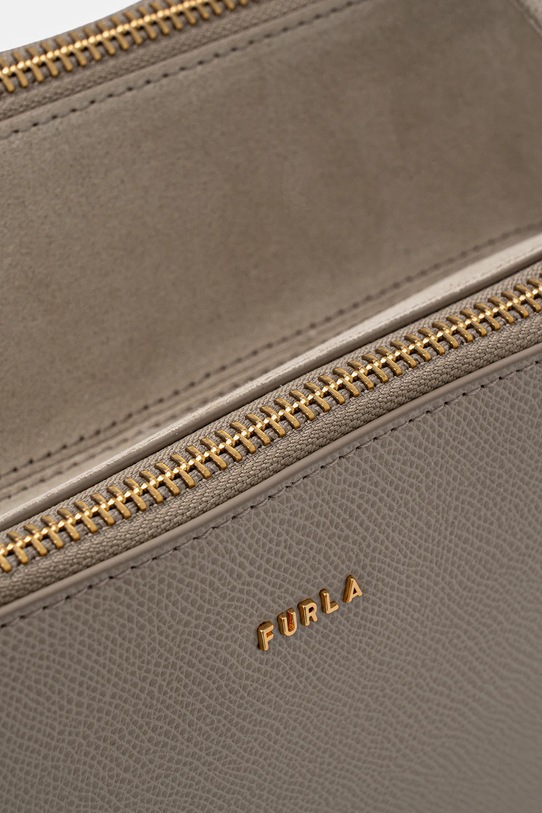 Кожаная сумочка Furla Giulia L Boston Bag серый WB01872.BX0460.4488S